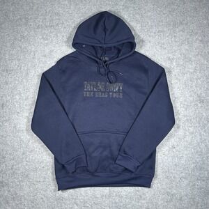 Taylor Swift The Eras Tour 2023 Concert Hoodie Adult Size Medium Baggy Navy Blue